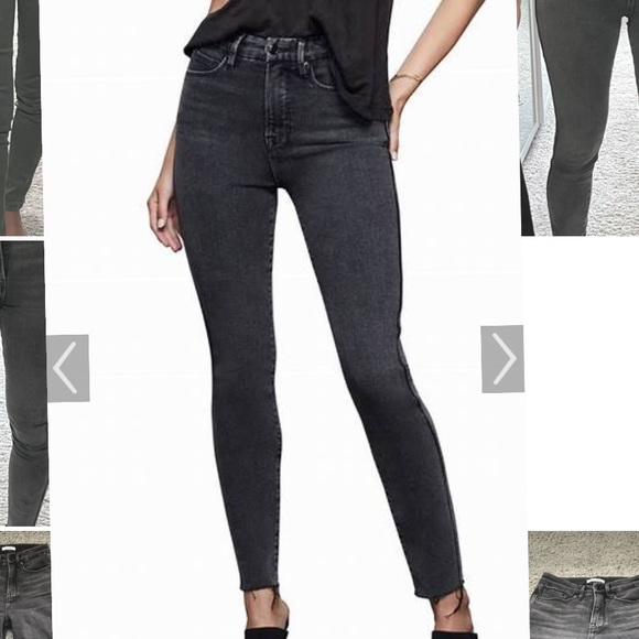 Good American Good Curve Skinny Jeans size 0 - Picture 1 of 7